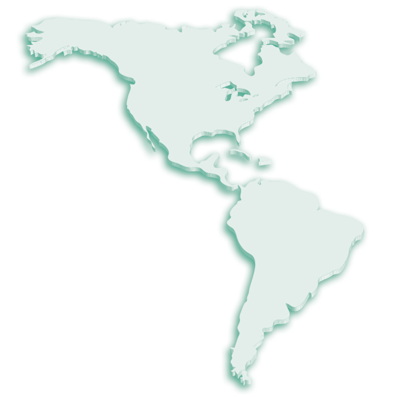 Norteamérica y Sudamérica